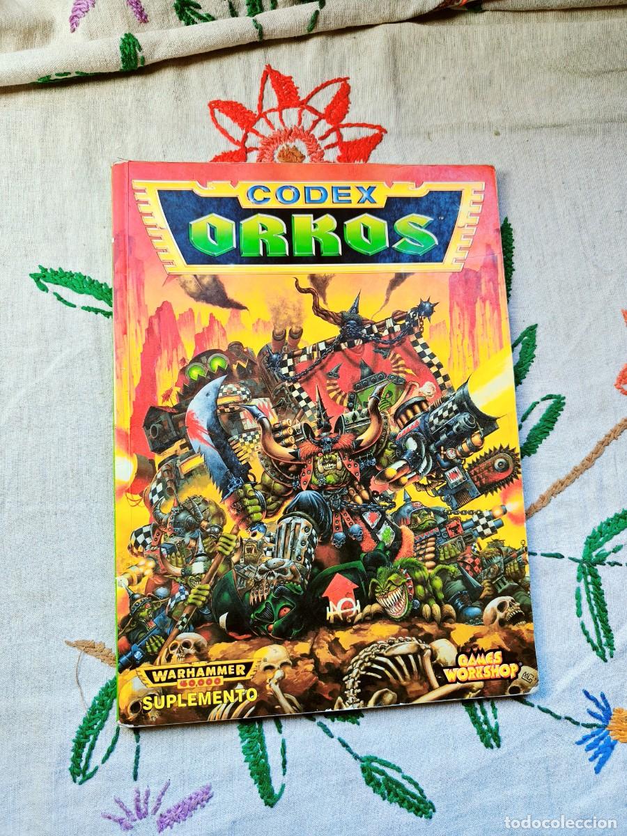 Libros de segunda mano: Ejercitos Warhammer. Orkos. Games Workshop. Suplemento. Codex.