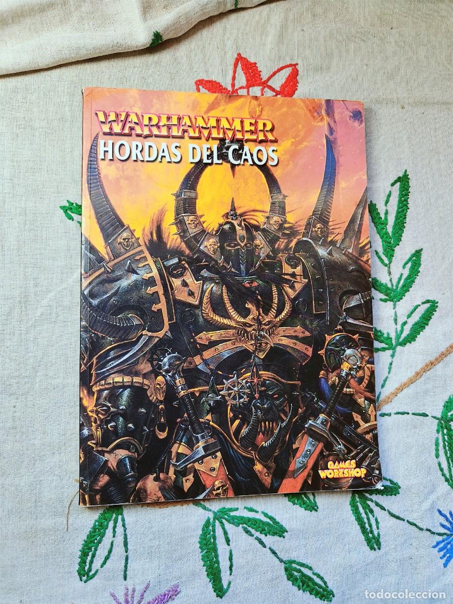 Libros de segunda mano: Suplemento Warhammer. Hordas del Caos. Games Workshop. Suplemento. Codex, Ej&eacute;rcitos.