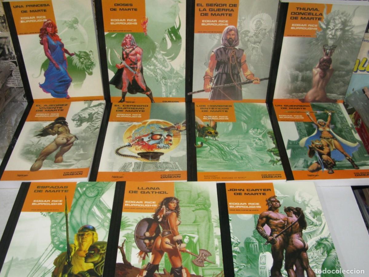 Libros de segunda mano: CICLO JOHN CARTER DE MARTE COMPLETO - E. R. BURROUGHS - COLECCI&Oacute;N OMEAN - PULP EDICIONES 2002