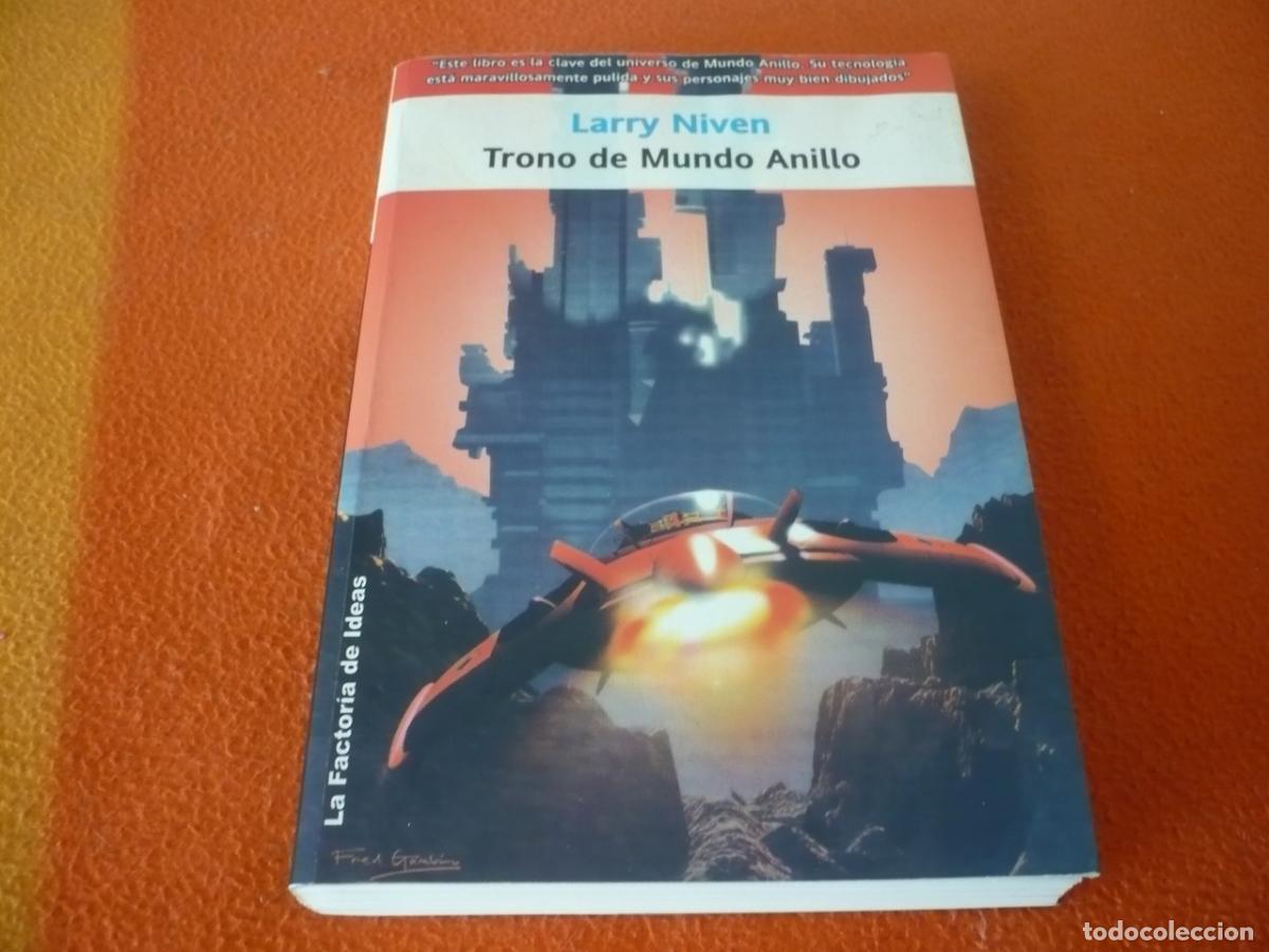 Libros de segunda mano: TRONO DEL MUNDO ANILLO ( LARRY NIVEN ) CIENCIA FICCION LA FACTORIA DE IDEAS