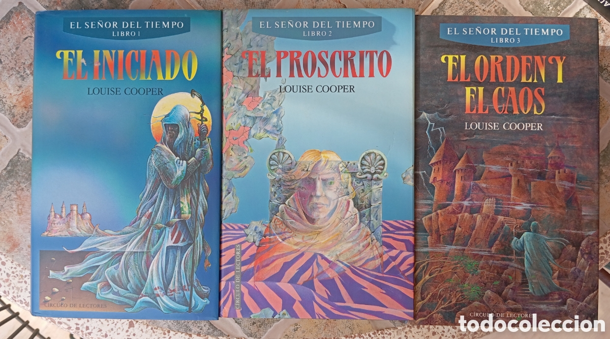 Libros de segunda mano: TRILOGIA EL SE&Ntilde;OR DEL TIEMPO - LOUISE COOPER