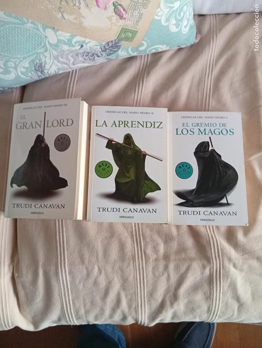 Libros de segunda mano: trilogia de las cronicas del mago negro: el gremio de los magos,la aprendiz y el gran lord t.cavanan