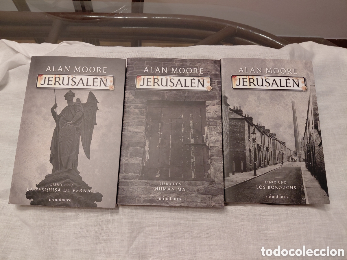 Libros de segunda mano: JERUSALEN.TRILOGIA.LIBRO UNO,DOS Y TRES. ALAN MOORE.EDICIONES MINOTAURO 2015