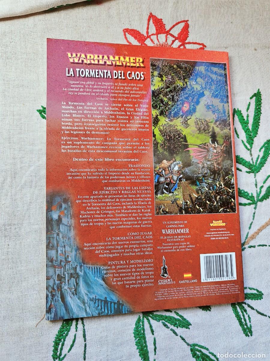 Libros de segunda mano: Suplemento Warhammer. Tormenta del Caos. Games Workshop. Suplemento. Codex, Ej&eacute;rcitos - Foto 3