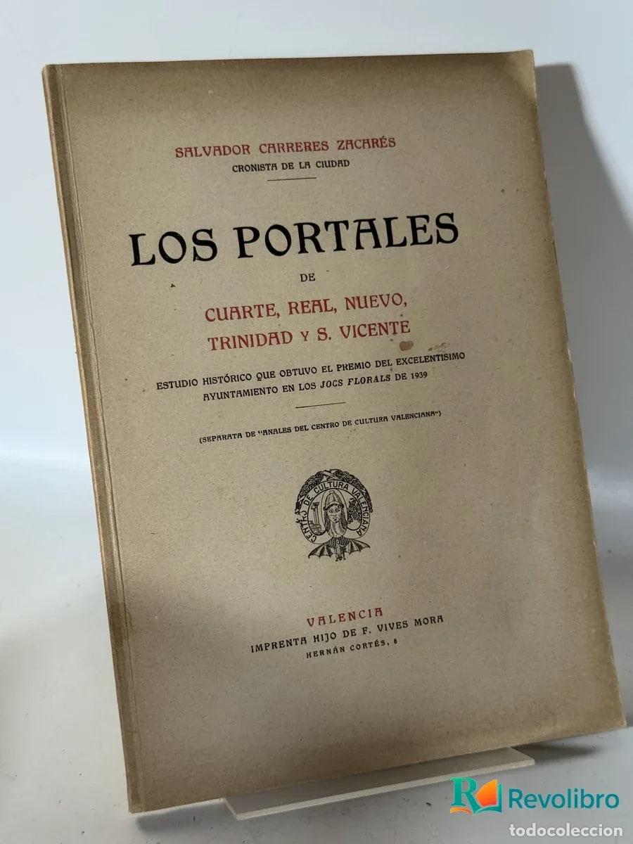 Libros de segunda mano: Los Portales - Salvador Carreres Zacar&eacute;s
