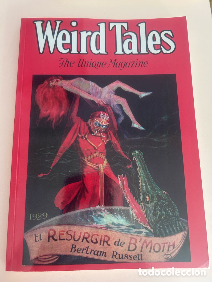 Libros de segunda mano: WEIRD TALES A&Ntilde;O 1929 &ndash; Lovecraft, Robert E. Howard, Derleth, Hamilton &ndash; Barsoom