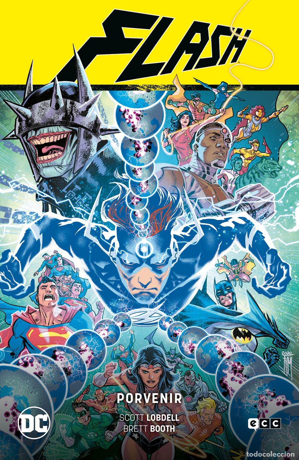 Libros de segunda mano: Flash: Porvenir Parte 3 - Lobdell, Scott - Ecc Ediciones - Flash Saga - El A&ntilde;o del Villano