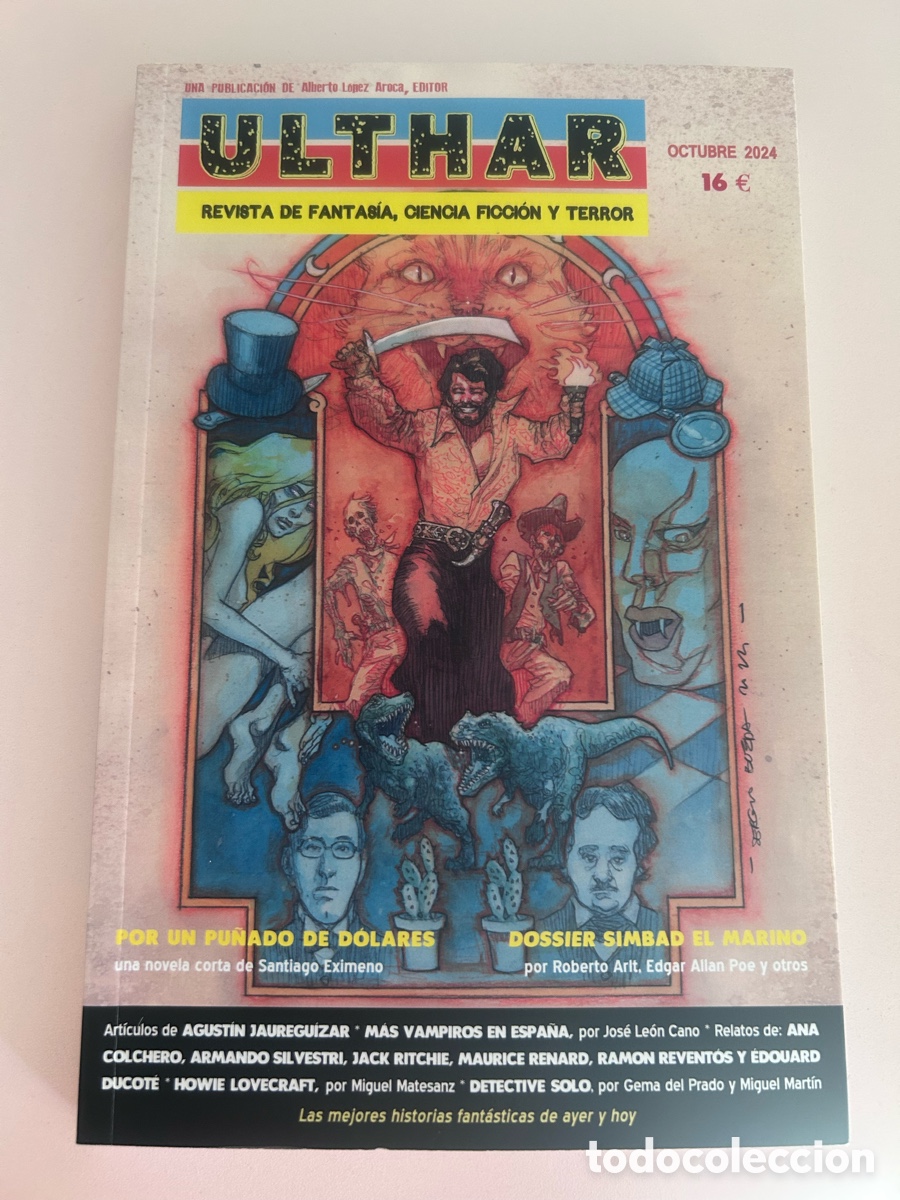 Libros de segunda mano: LOTE ULTHAR N&ordm; 8 AL 20 &ndash; 13 REVISTAS CONSECUTIVAS &ndash; Fantas&iacute;a Ciencia Ficci&oacute;n Terror