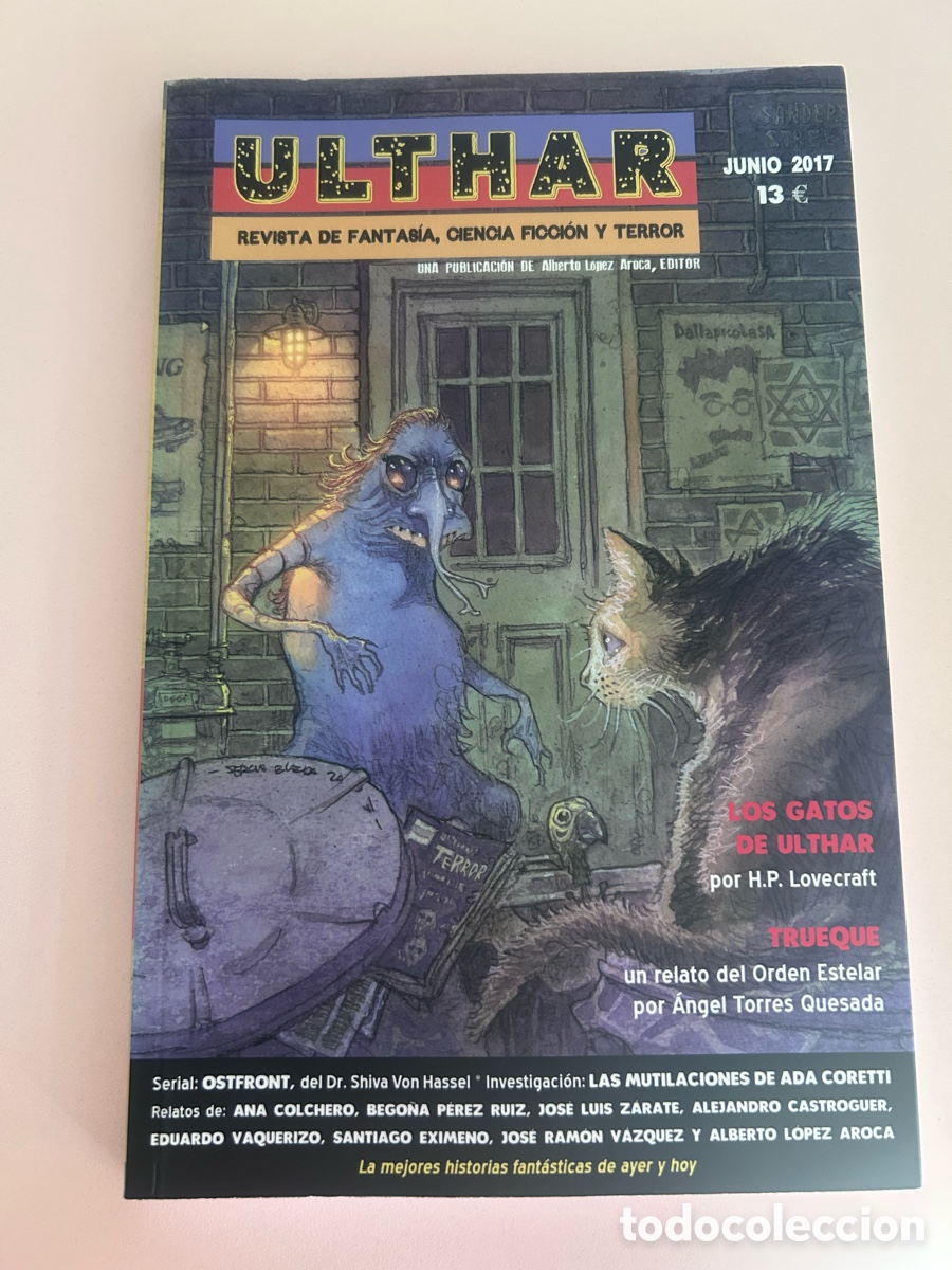 Libros de segunda mano: LOTE ULTHAR N&ordm; 1 Y 2 + EXTRAORDINARIO N&ordm; 1 &ndash; Fantas&iacute;a Ciencia Ficci&oacute;n Terror &ndash; 2017-2018