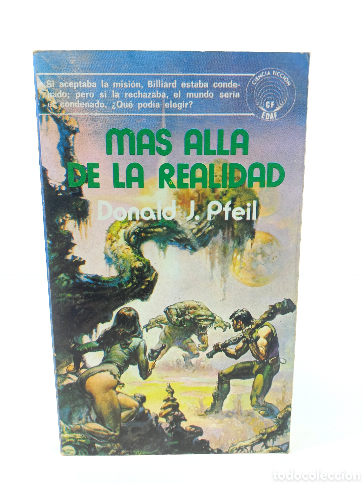 Libros de segunda mano: M&aacute;s all&aacute; de la realidad. Donald. J. Pfeil. Edaf, ciencia ficci&oacute;n, 1977.