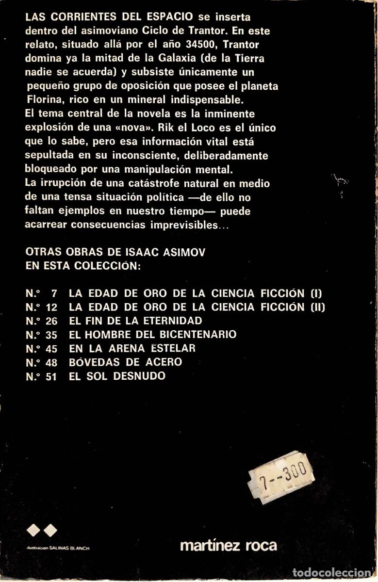 Libros de segunda mano: Las corrientes del espacio. - Foto 2
