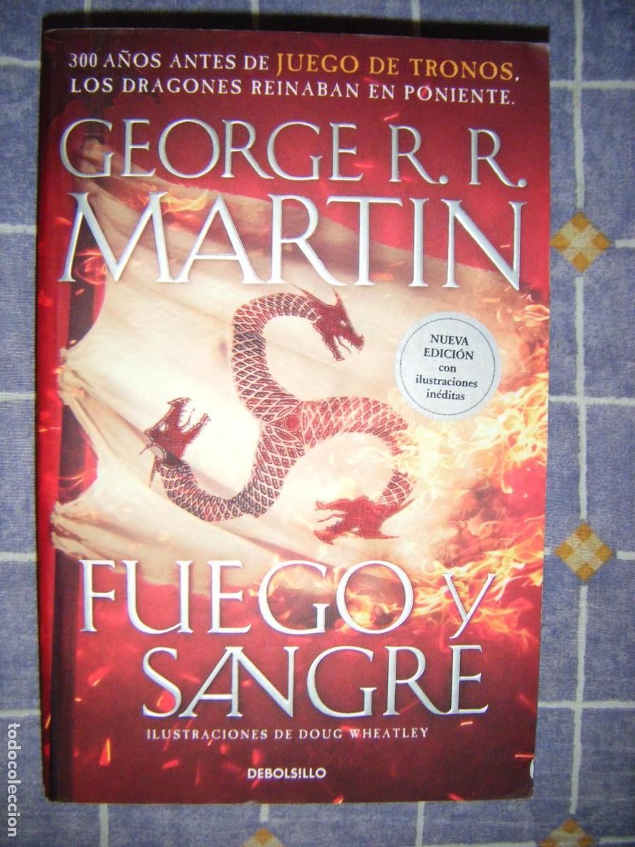 Libros de segunda mano: FUEGO Y SANGRE - GEORGE R. R. MARTIN - 2021 - ( - INCLUYE ENVIO CERTIFICADO - )