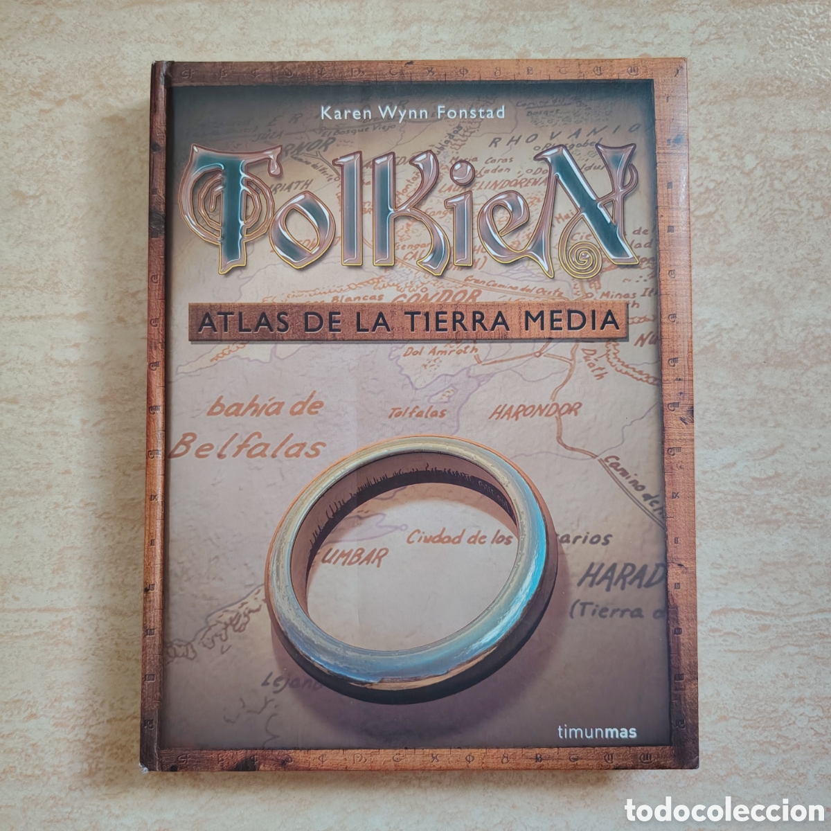 Libros de segunda mano: Tolkien Atlas de la Tierra Media - Timun Mas - Karen Wynn Fonstad - CEAC 2003 - RARO BUEN ESTADO GAL