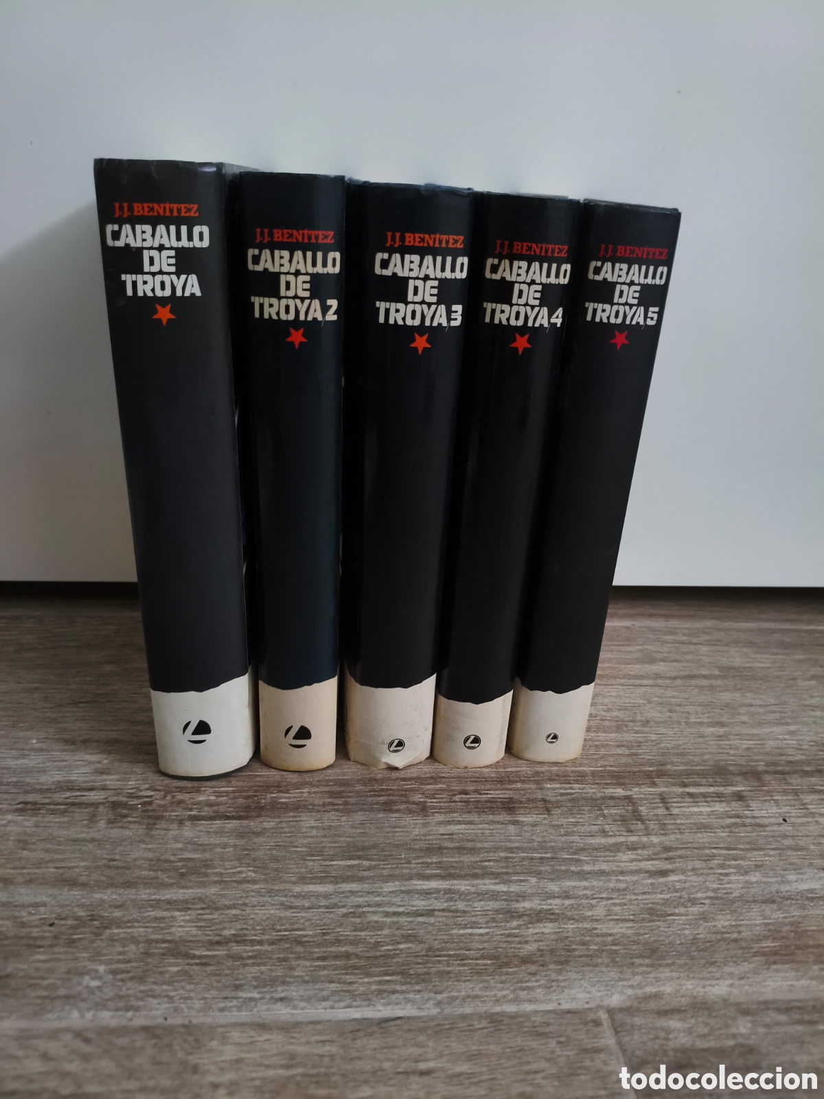 Libros de segunda mano: Lote Caballo de Troya 1&ndash;5 &middot; J. J. Ben&iacute;tez