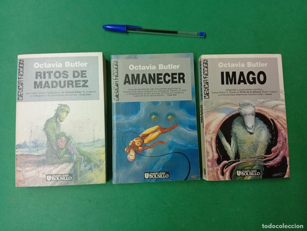 Libros de segunda mano: Lote de 3 antiguos libros de ciencia ficci&oacute;n de Octavia Butler.