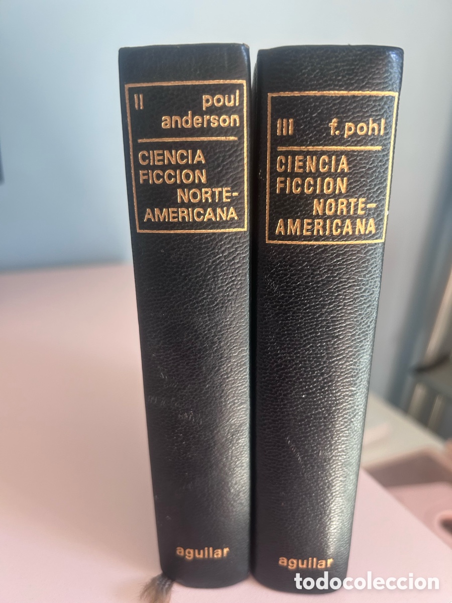Libros de segunda mano: LOTE CIENCIA FICCI&Oacute;N NORTEAMERICANA TOMOS II Y III &ndash; Poul Anderson y Frederik Pohl &ndash; Aguilar