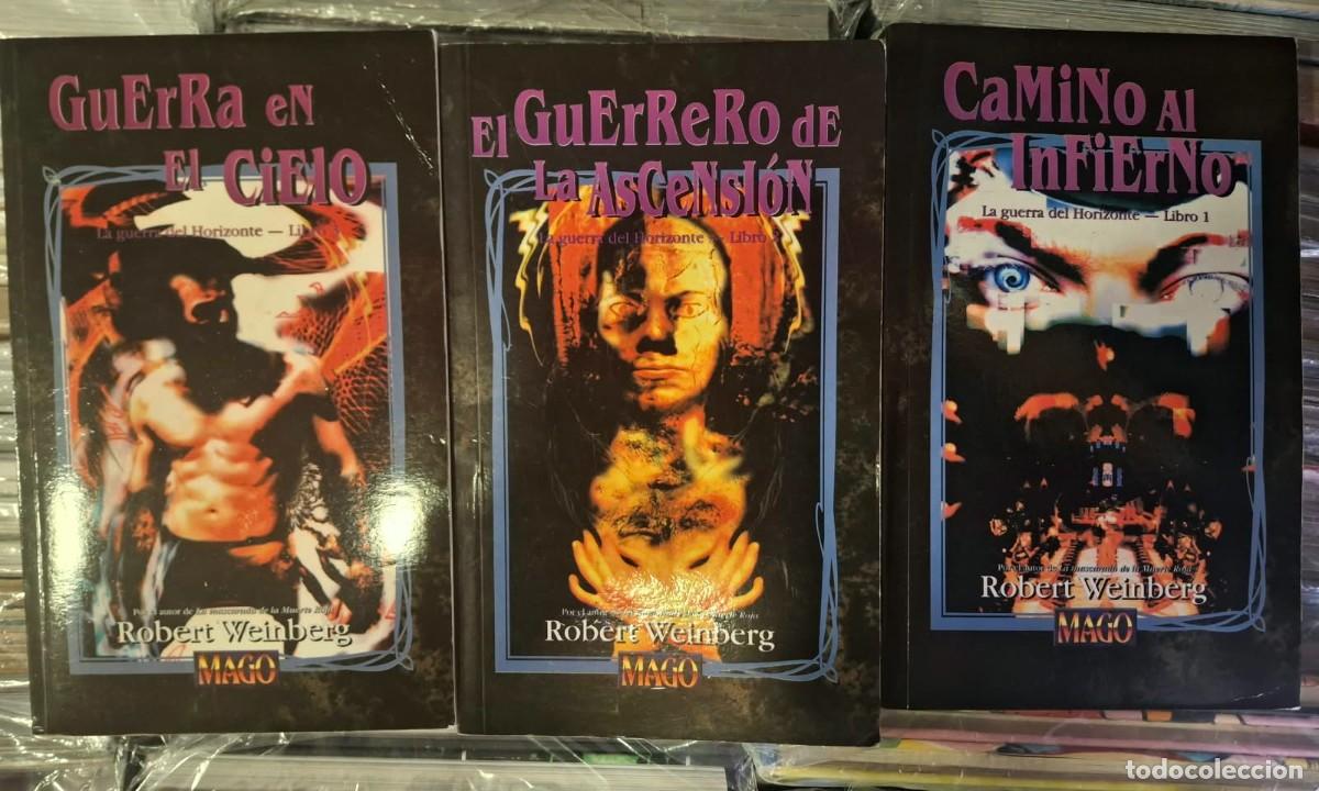 Libros de segunda mano: LA GUERRA DEL HORIZONTE. TRILOGIA COMPLETA. MAGO. MUNDO DE TINIEBLAS. LA FACTORIA DE IDEAS