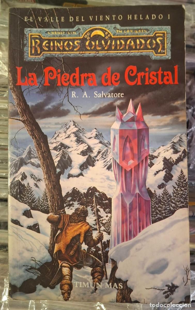 Libros de segunda mano: REINOS OLVIDADOS. LA PIEDRA DE CRISTAL. TIMUN MAS. R.A. SALVATORE