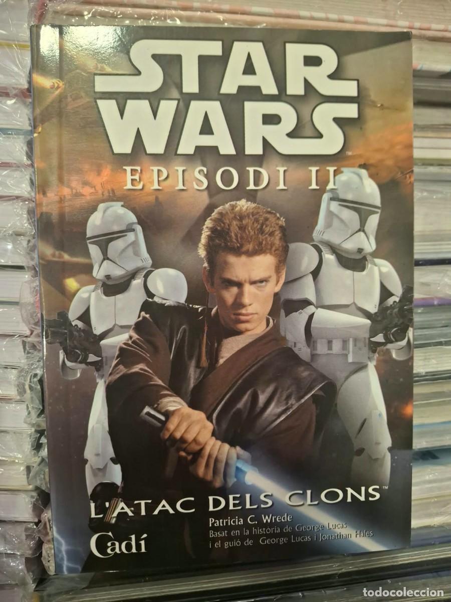 Libros de segunda mano: STAR WARS. EPISODIO II EL ATAQUE DE LOS CLONES. L&acute;ATAC DELS CLONS. EDICION EN CATALAN DE BOLSILLO