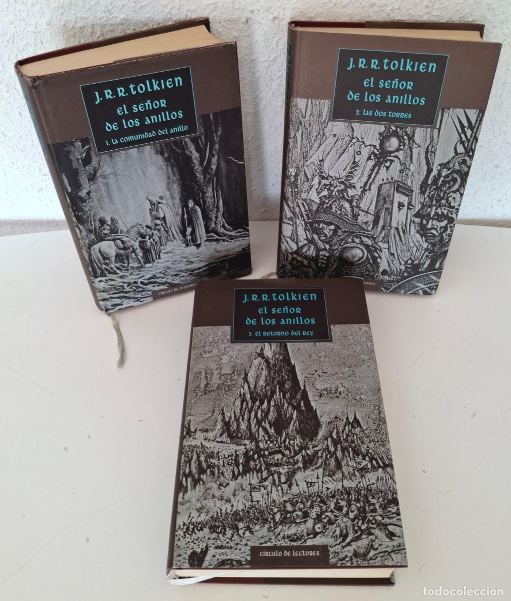 Libros de segunda mano: El Se&ntilde;or de los Anillos J. R. R. Tolkien Tomos 1 2 y 3 C&iacute;rculo de Lectores
