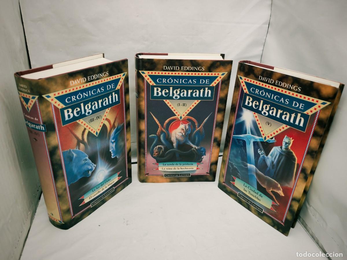 Libri di seconda mano: Cr&oacute;nicas de Belgarath. Obra completa (Los 5 t&iacute;tulos en tres tomos tapa dura)