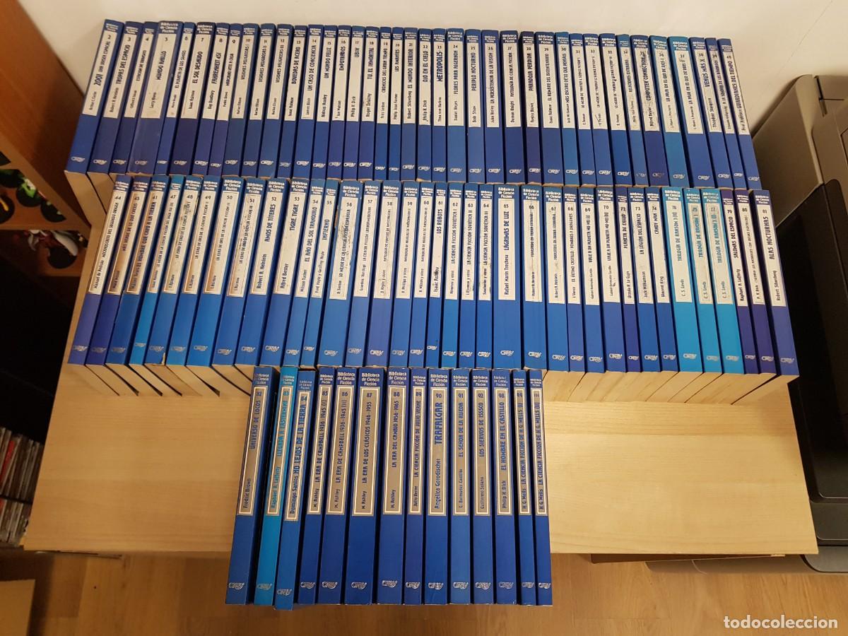 Libros de segunda mano: Biblioteca de Ciencia Ficci&oacute;n Completa 100 numeros Primera Edicion 1986 Edhasa