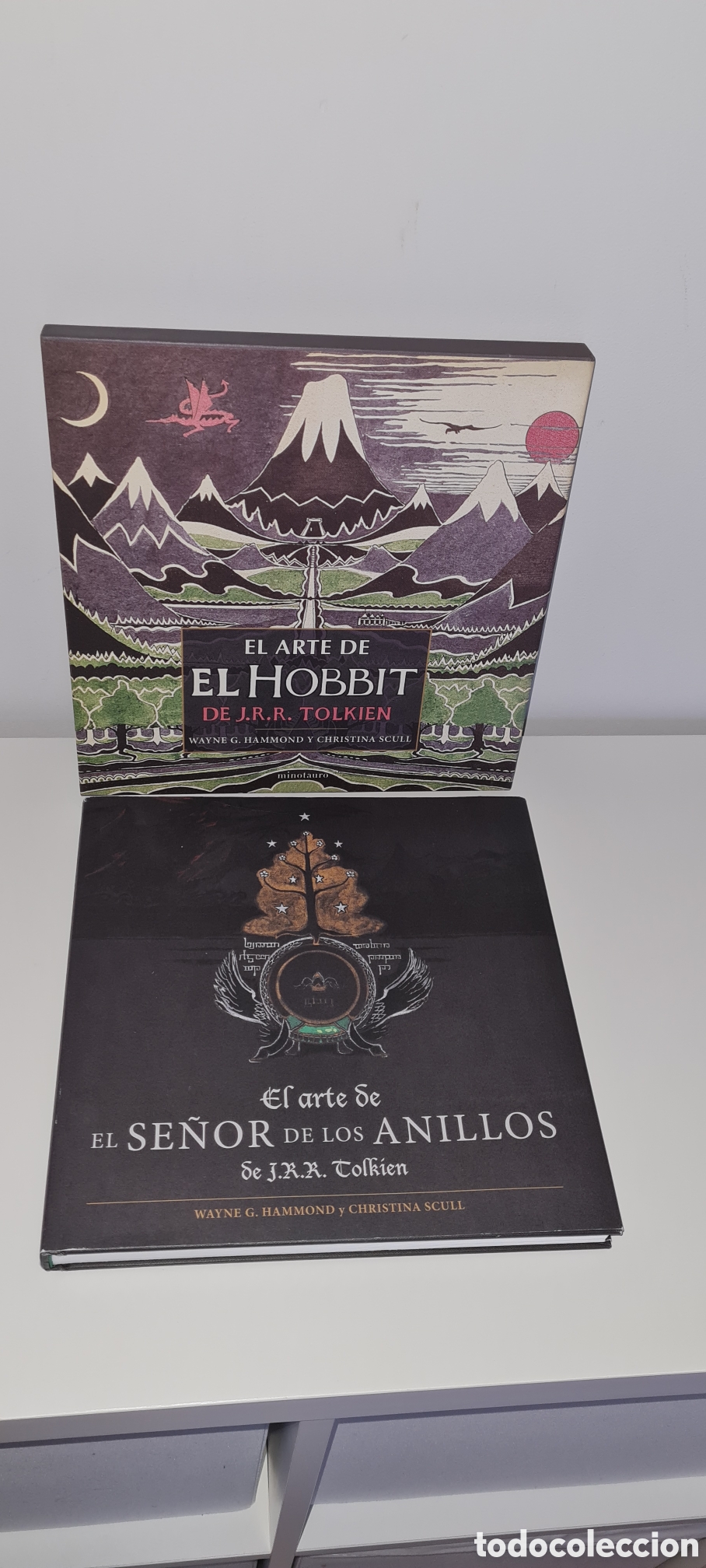Libros de segunda mano: El arte de El Hobbit + El arte de El Se&ntilde;or de los Anillos &ndash; Tapa dura