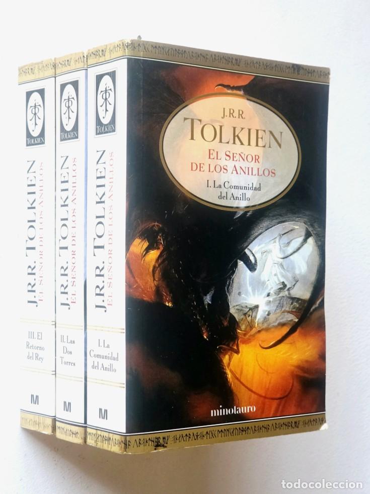 Libros de segunda mano: EL SE&Ntilde;OR DE LOS ANILLOS. I. La Comunidad del Anillo. II. Las Dos Torres. III. El Retorno del Rey. -
