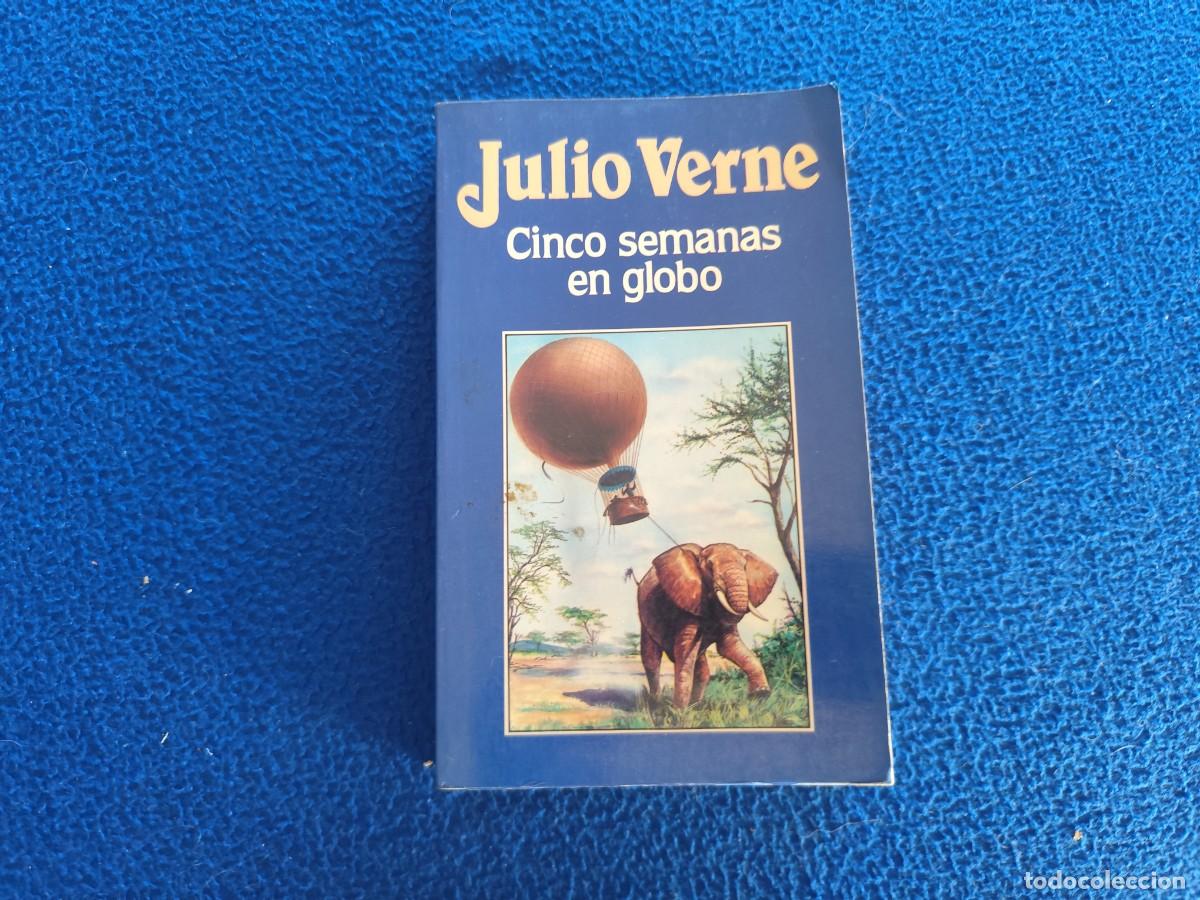 Libros de segunda mano: Cinco Semanas en Globo Julio Verne Ed. Orbis 1987