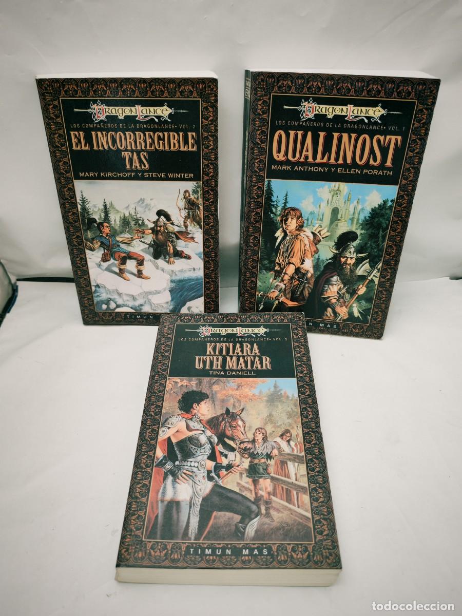 Gebrauchte B&uuml;cher: Trilog&iacute;a COMPA&Ntilde;EROS DE LA DRAGONLANCE: Qualinost / El incorregible Tas / Kitiara Uth Matar