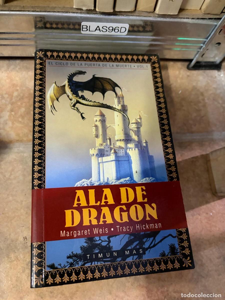 Libros de segunda mano: BLAS96D ALA DE DRAG&Oacute;N, MARGARET WEIS Y TRACY HICKMAN, TIMUN MAS