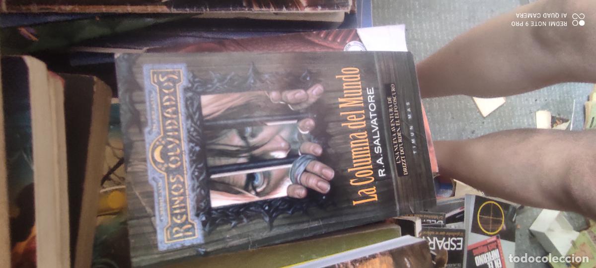 Libros de segunda mano: REINOS OLVIDADOS - LA COLUMNA DEL MUNDO - R.A.SALVATORE - EL ELFO OSCURO DRIZZT DO'UR