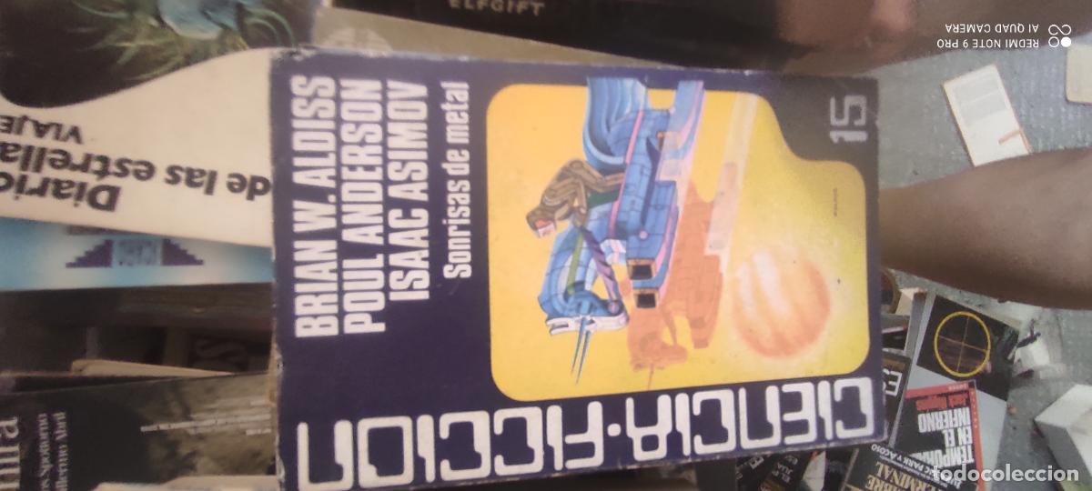 Libros de segunda mano: CIENCIA FICCION. N&ordm; 15. SONRISAS DE METAL. BRIAN W. ALDISS. LUIS DE CARALT 1978