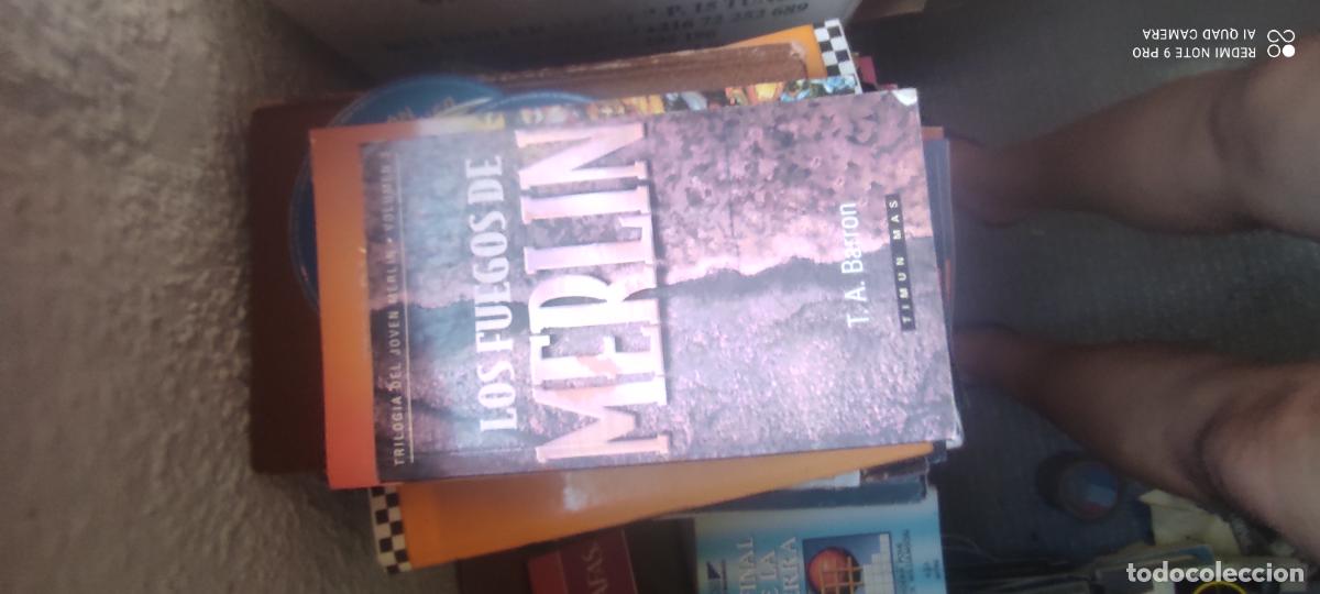 Libros de segunda mano: LOS FUEGOS DE MERLIN. T. A. BARRON. TRILOGIA DEL JOVEN MERLIN. VOL. 3. TIMUN MAS.