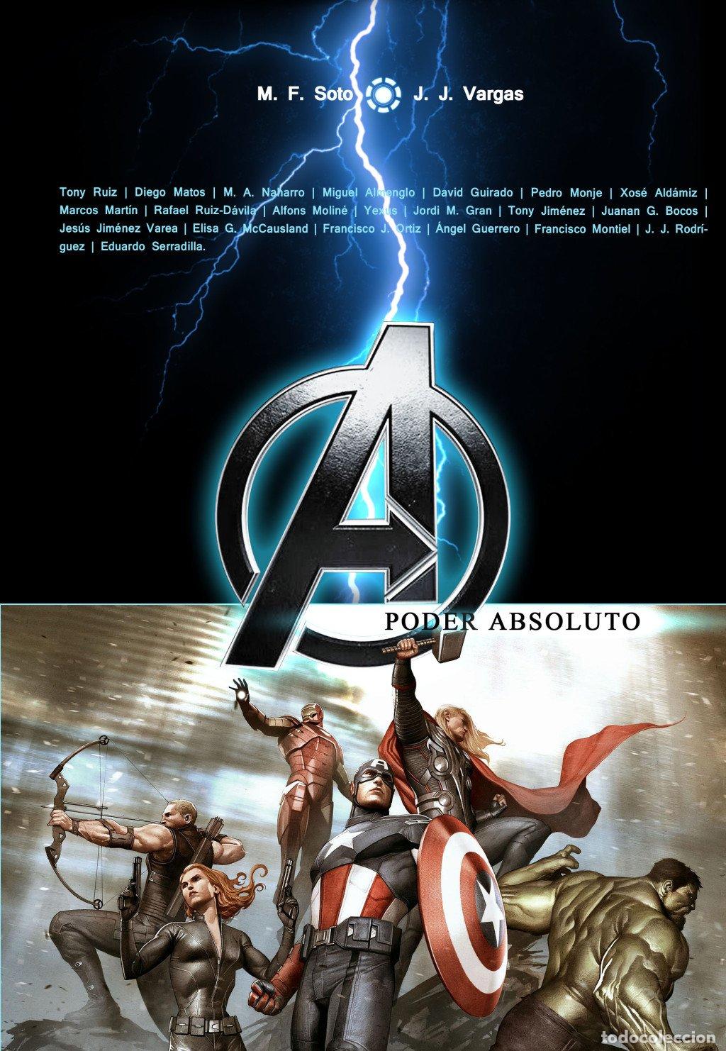 Libros de segunda mano: Avengers: Poder Absoluto - J. J. Vargas, M. F. Soto - Dolmen Editorial - Pretextos, Vol: 2
