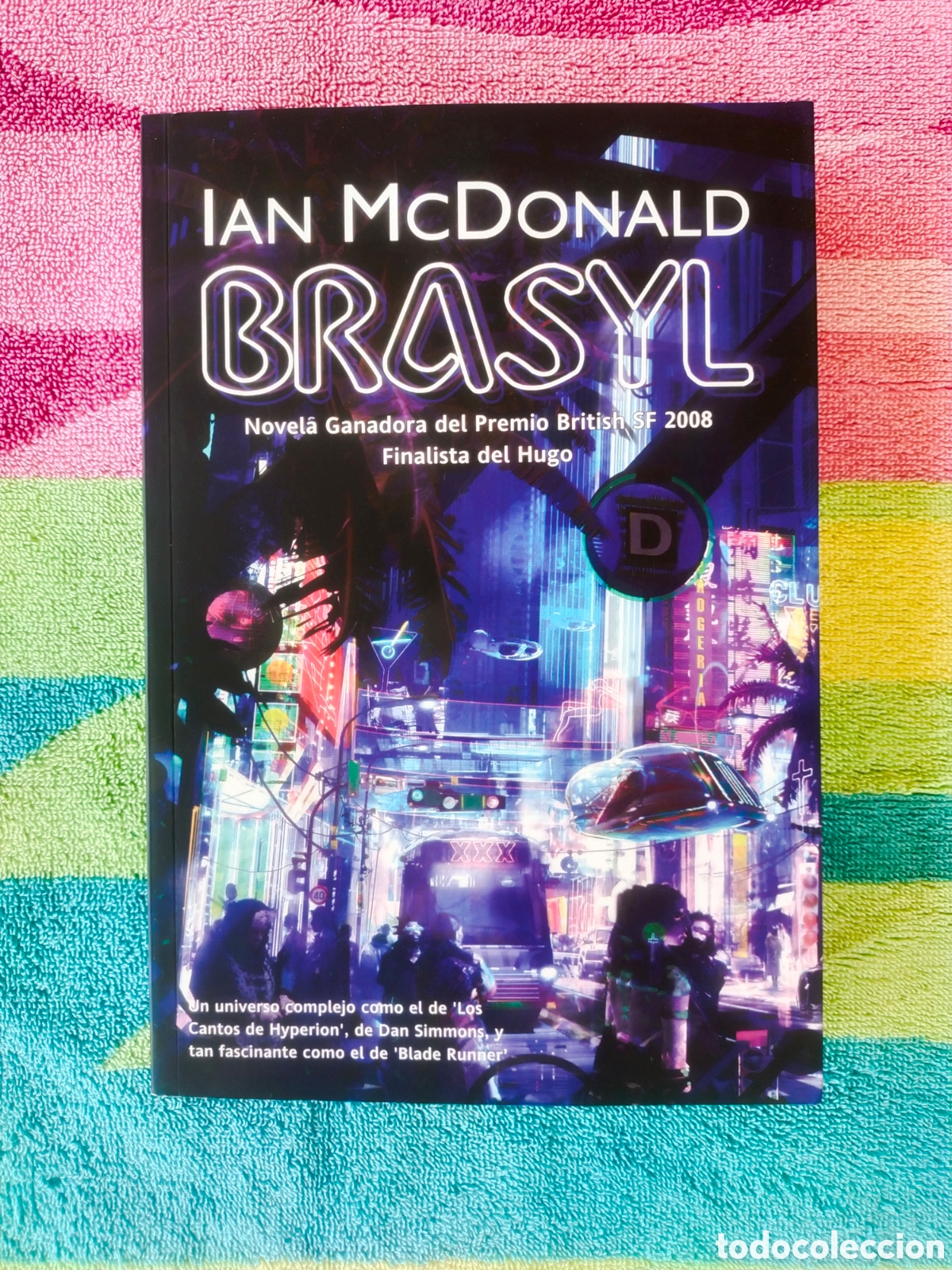 Libros de segunda mano: Brasyl Ian McDonald La Factor&iacute;a de Ideas Solaris Ficci&oacute;n Descatalogado