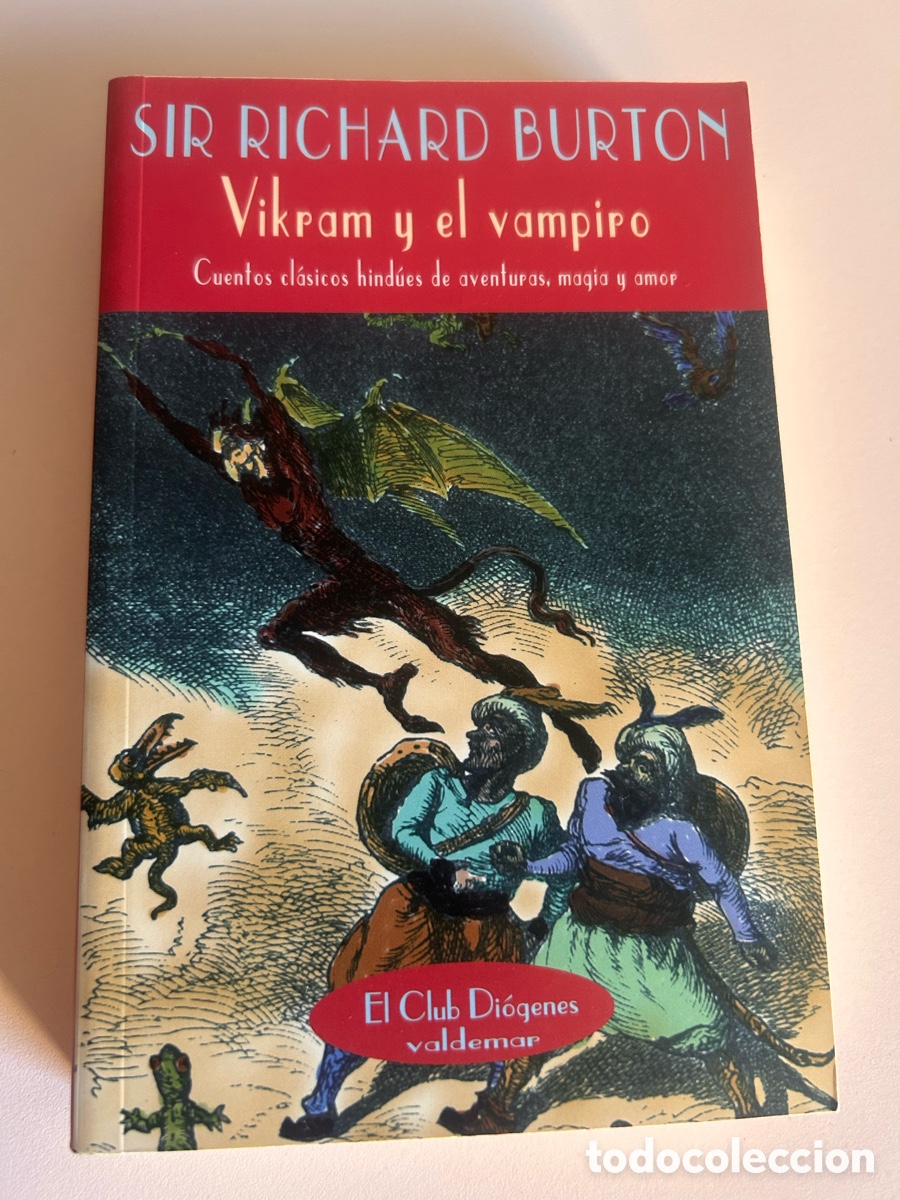Libros de segunda mano: Vikram y el vampiro &ndash; Sir Richard Burton &ndash; Valdemar &ndash; Club Di&oacute;genes n&ordm; 237