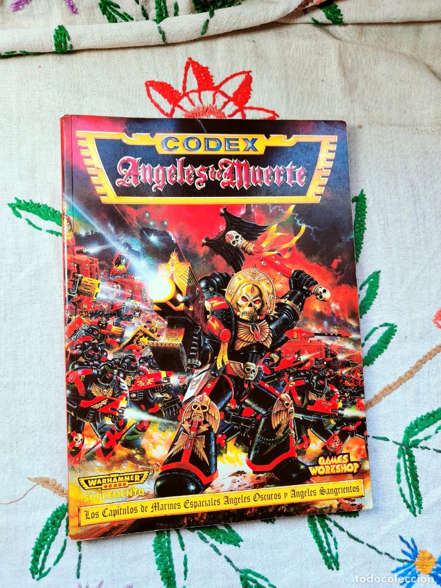 Libros de segunda mano: Ejercitos Warhammer. &Aacute;ngeles de Muerte. Games Workshop. Suplemento, Codex.