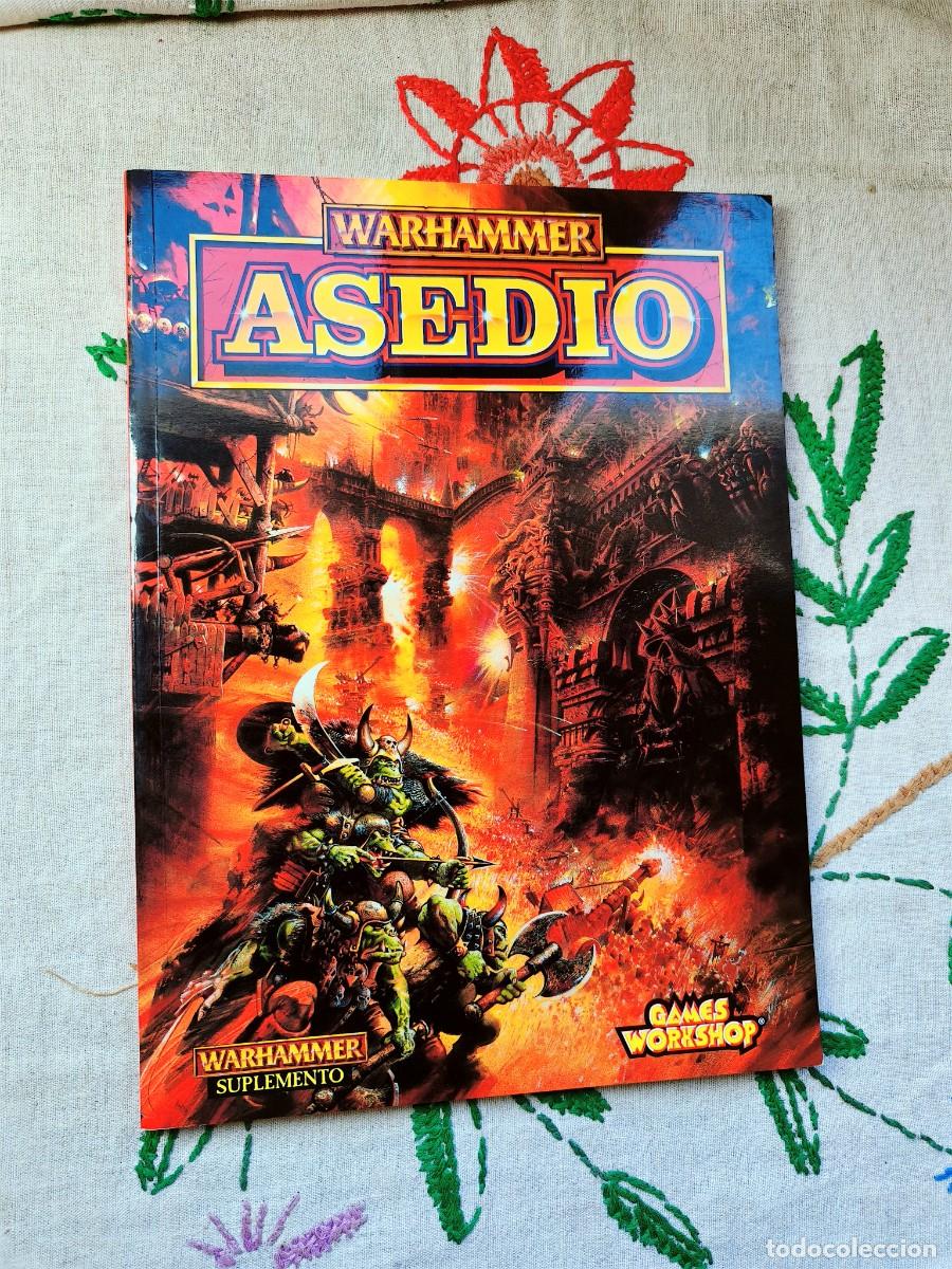 Libros de segunda mano: Ejercitos Warhammer. Asedio. Games Workshop. Suplemento. Codex.
