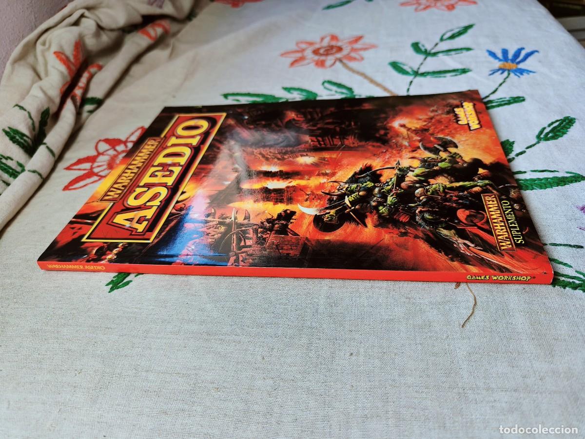 Libros de segunda mano: Ejercitos Warhammer. Asedio. Games Workshop. Suplemento. Codex. - Foto 2