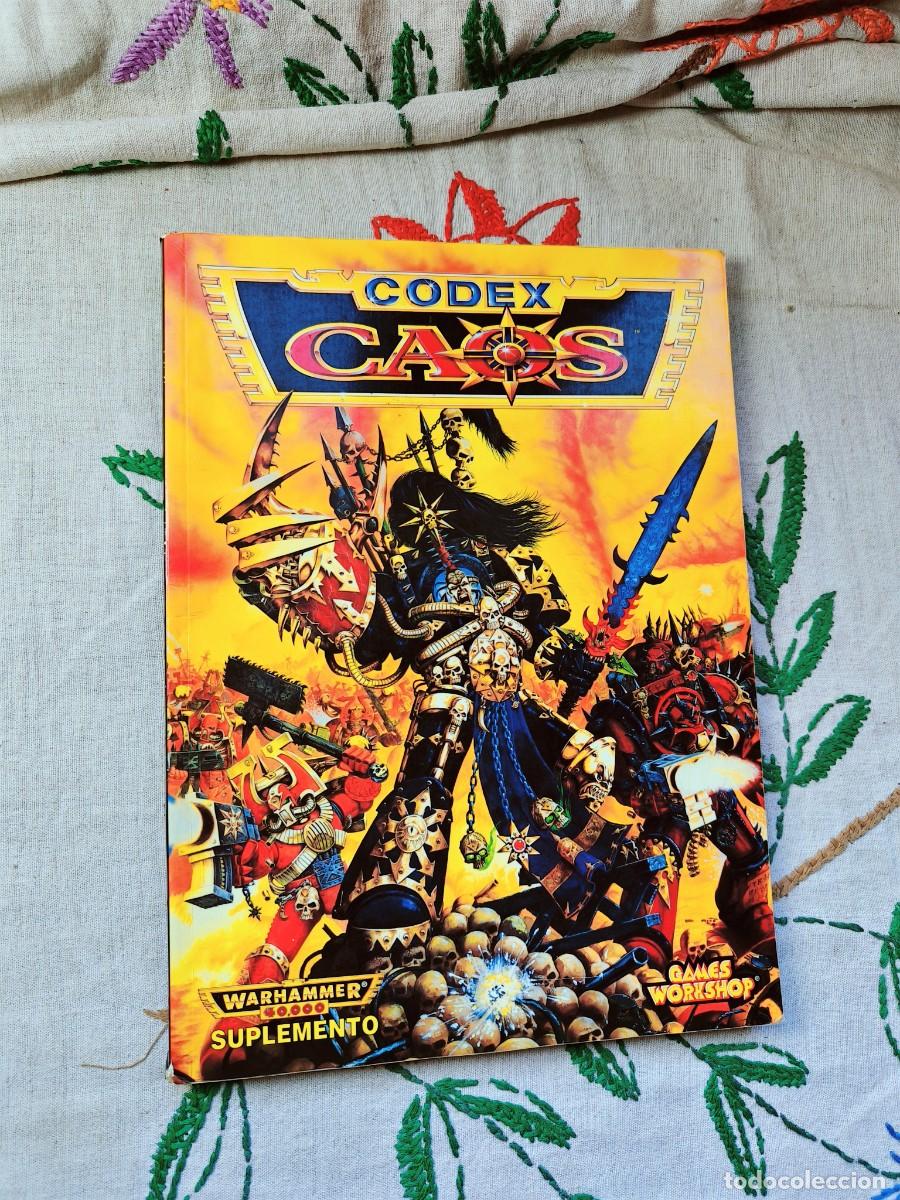 Libros de segunda mano: Ejercitos Warhammer. Caos. Games Workshop. Suplemento. Codex.