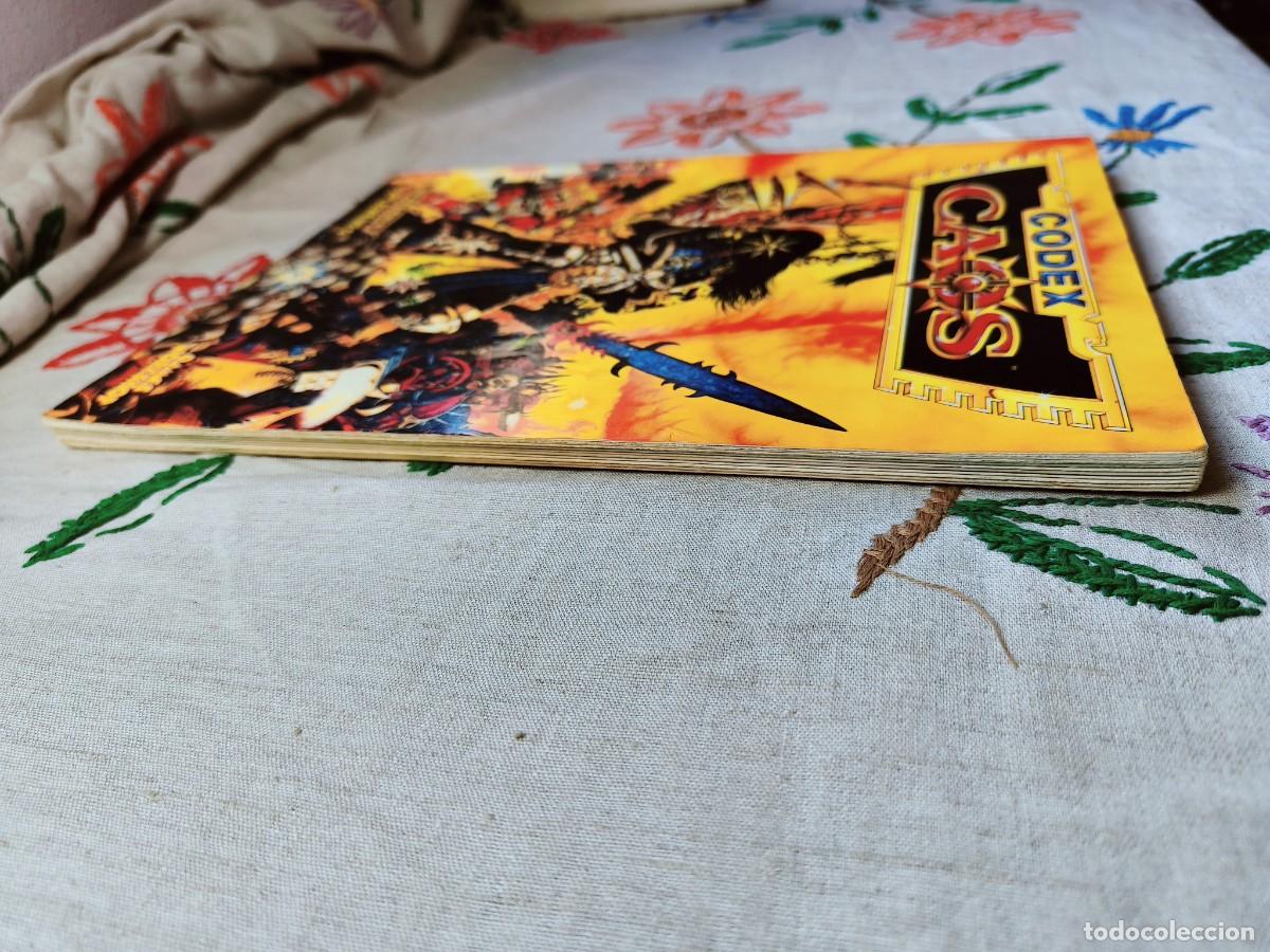 Libros de segunda mano: Ejercitos Warhammer. Caos. Games Workshop. Suplemento. Codex. - Foto 5
