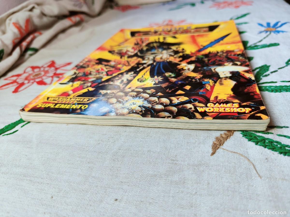 Libros de segunda mano: Ejercitos Warhammer. Caos. Games Workshop. Suplemento. Codex. - Foto 6