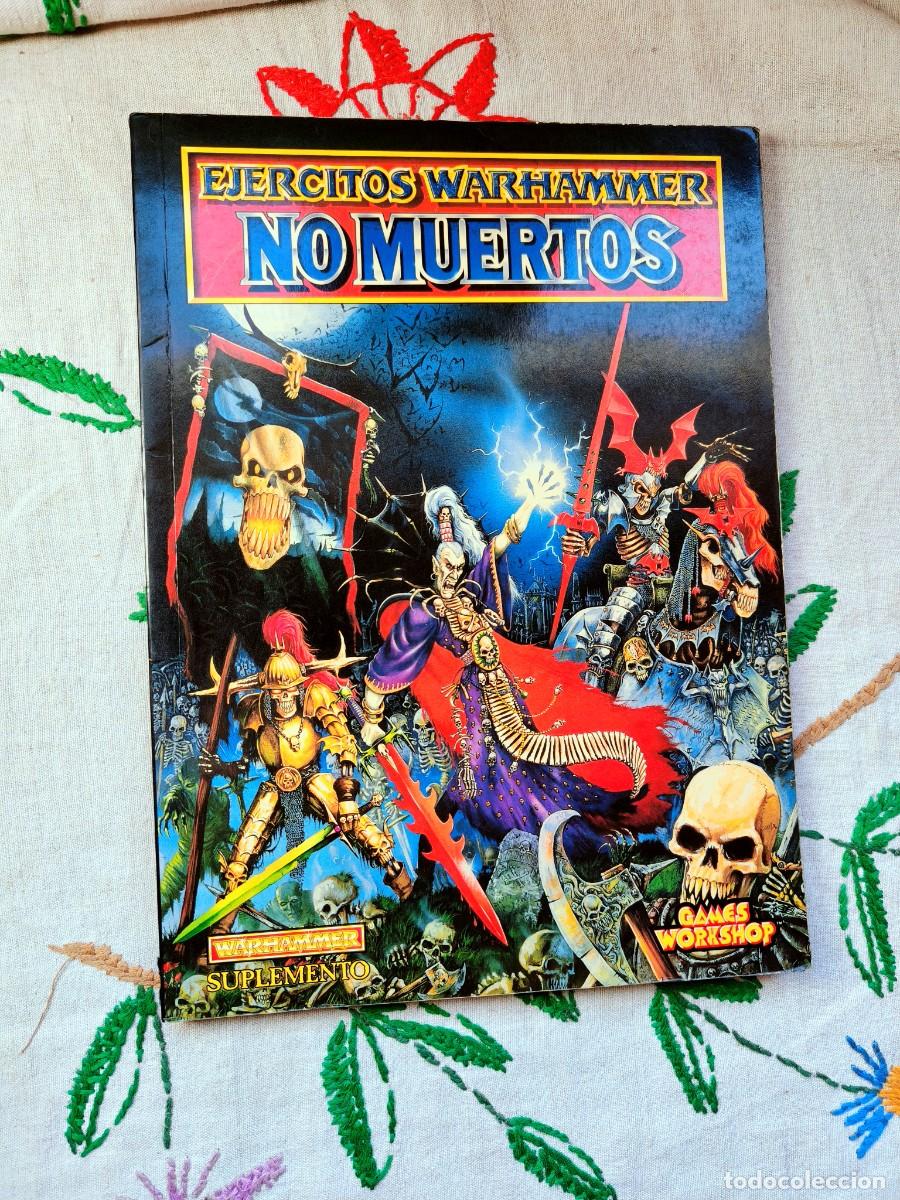 Libros de segunda mano: Ejercitos Warhammer. No Muertos. Games Workshop. Suplemento, Codex.
