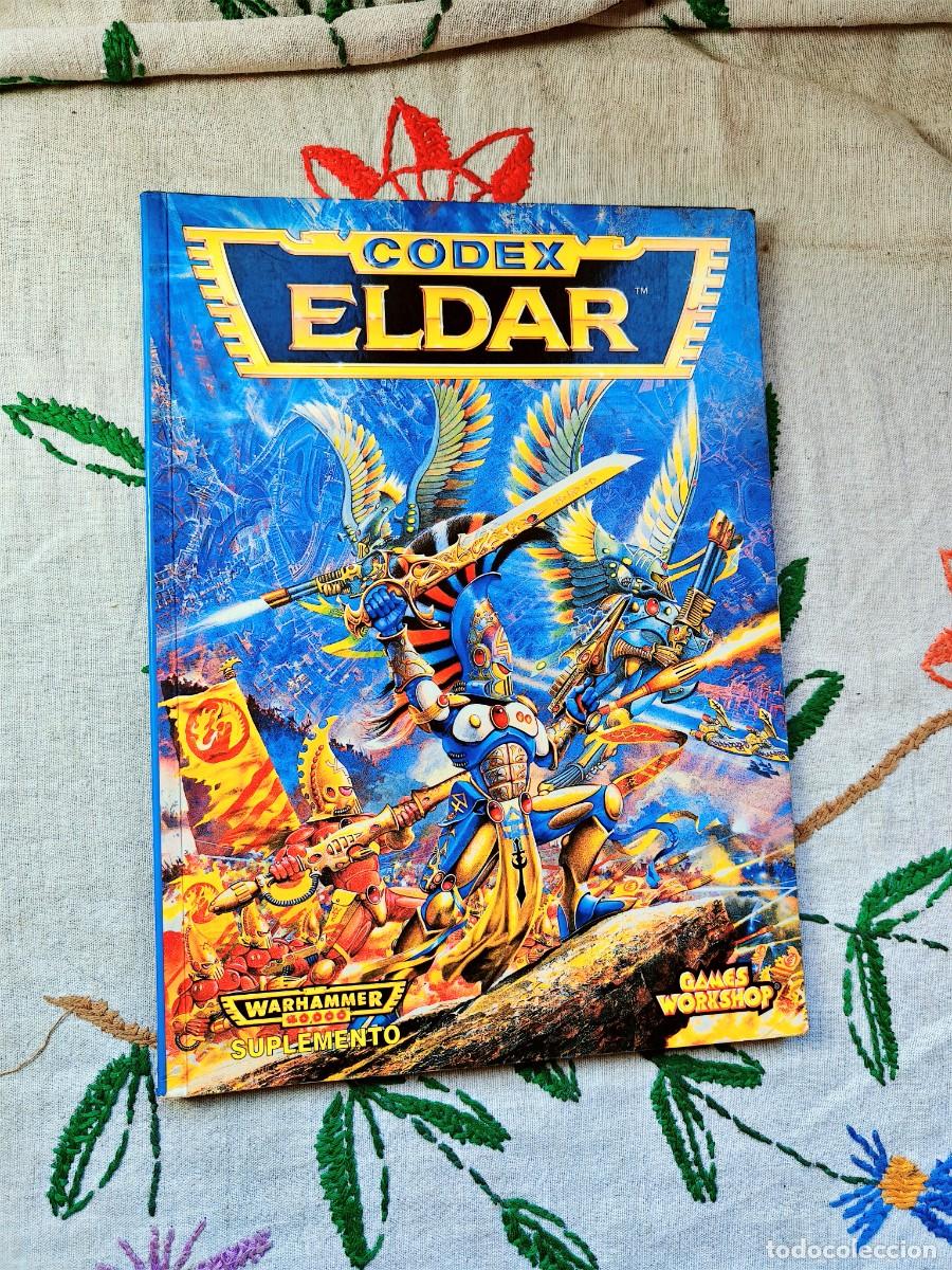 Libros de segunda mano: Ejercitos Warhammer. Eldar. Games Workshop. Suplemento. Codex. - Foto 1