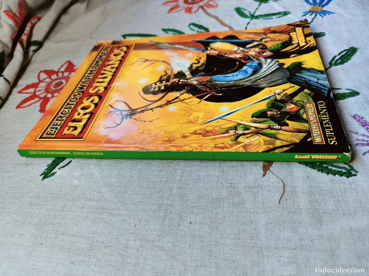 Libros de segunda mano: Ejercitos Warhammer. Elfos Silvanos. Games Workshop. Suplemento. Codex - Foto 2
