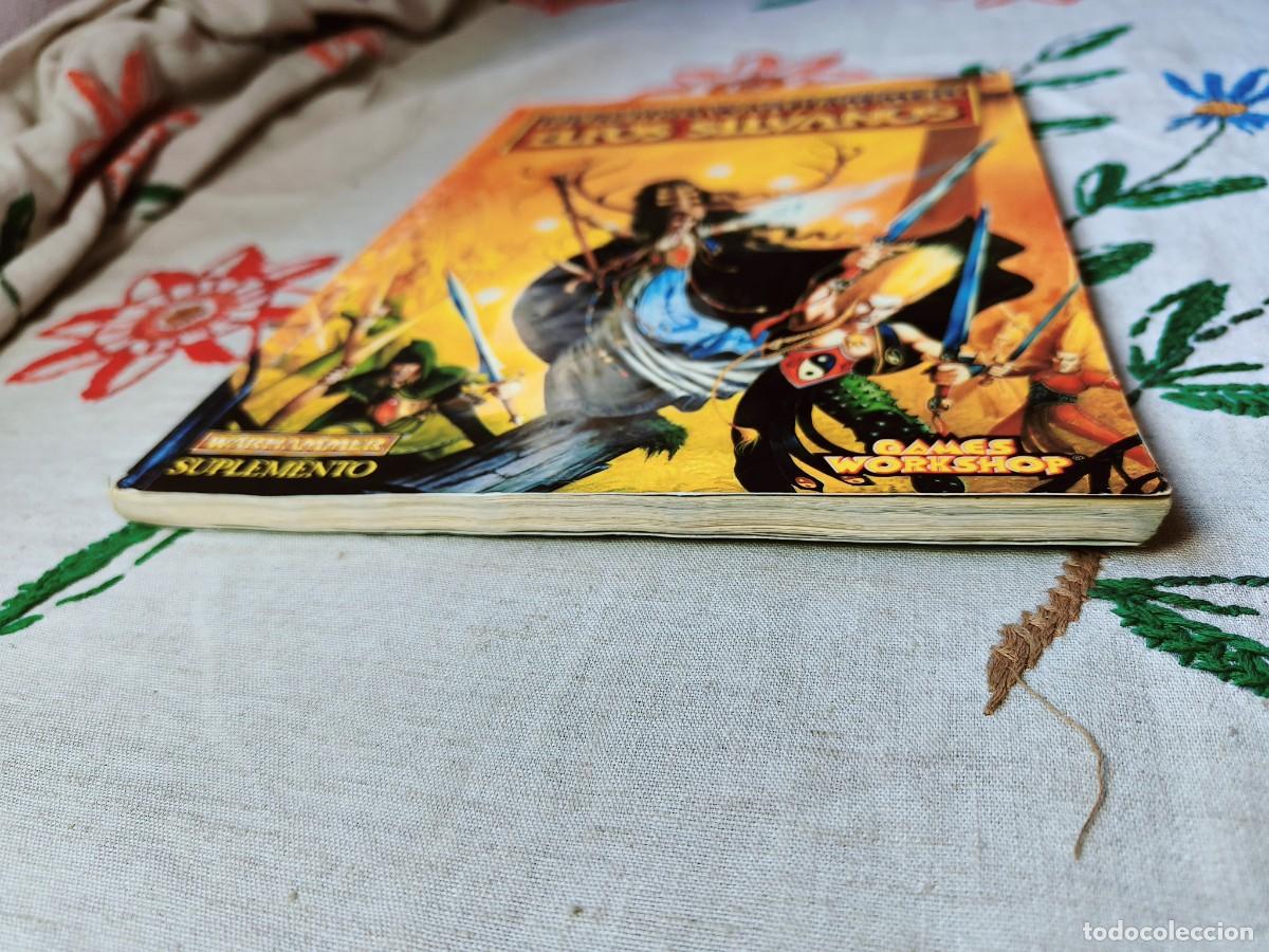 Libros de segunda mano: Ejercitos Warhammer. Elfos Silvanos. Games Workshop. Suplemento. Codex - Foto 4