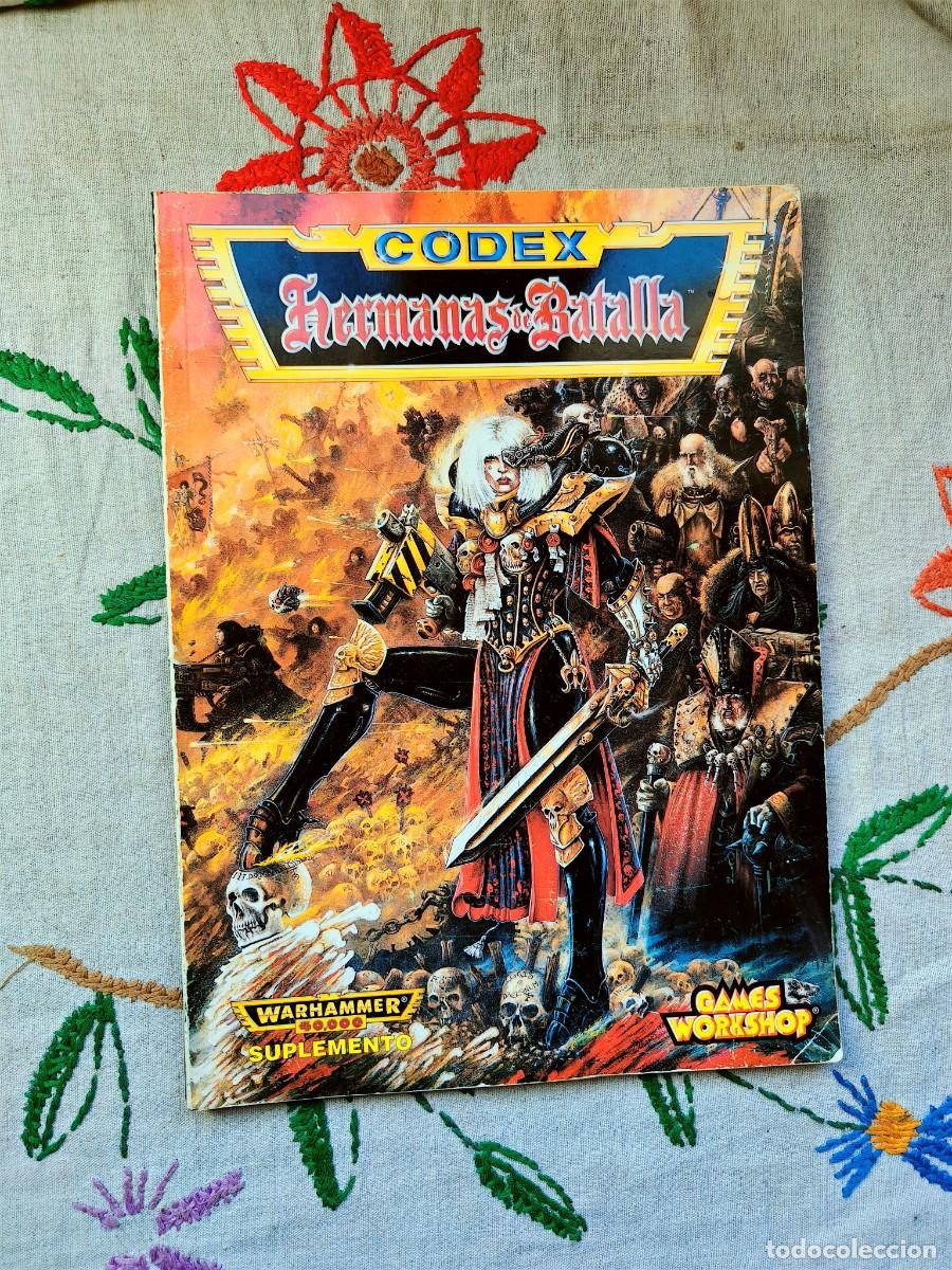 Libros de segunda mano: Ejercitos Warhammer. Hermanas de Batalla. Games Workshop. Suplemento. Codex.