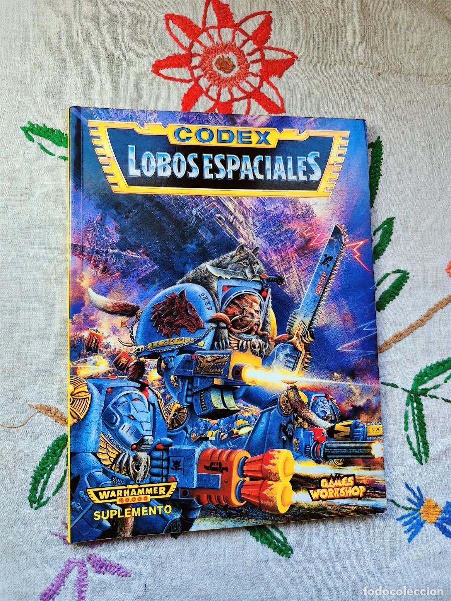 Libros de segunda mano: Ejercitos Warhammer. Lobos Espaciales. Games Workshop. Suplemento. Codex.