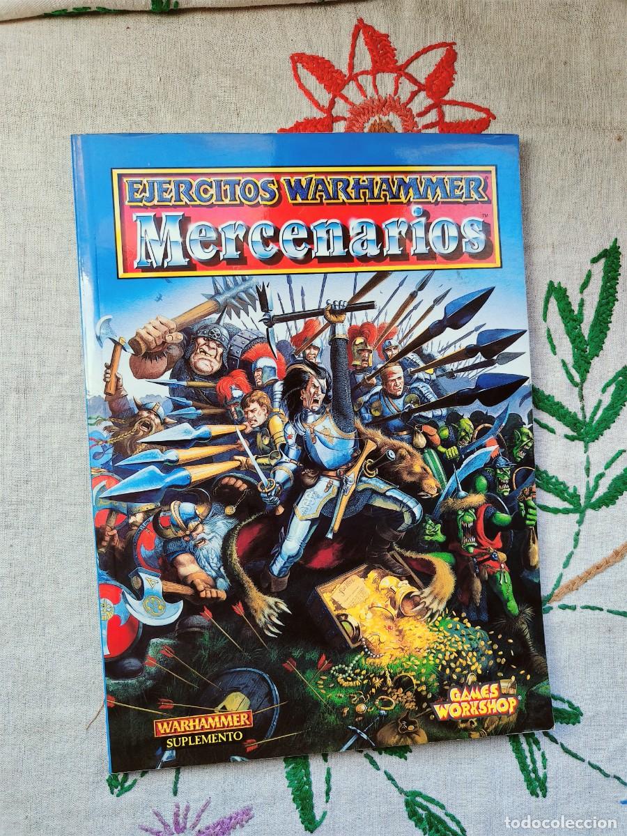 Libros de segunda mano: Ejercitos Warhammer. Mercenarios. Games Workshop. Suplemento, Codex.